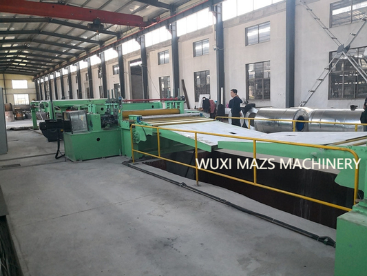 MA 3X1600mm Automatyzacja do cięcia starych walcowanych zwojów – Linie czernienia na długość z wysoką precyzją