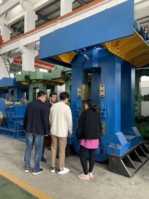 Automatyczna walcarka do walcowania na zimno ze stali 4 Hi 1,5 mm Siemens Electric Control