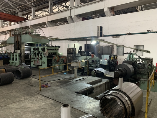 Dwa stojaki Ciągła walcownia na zimno 700 mm z mocą silnika prądu przemiennego 480 kW Siemens PLC