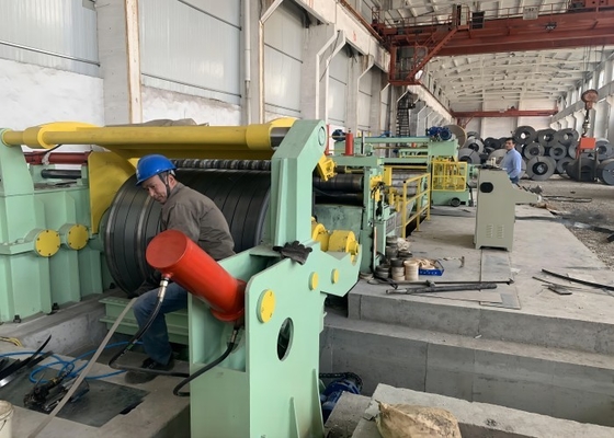 MAZS-(0,3-2) × 1300mm Metalowa krajarka do cewek do materiału cewek: stal węglowa, stal nierdzewna, blacha ocynkowana i tak dalej
