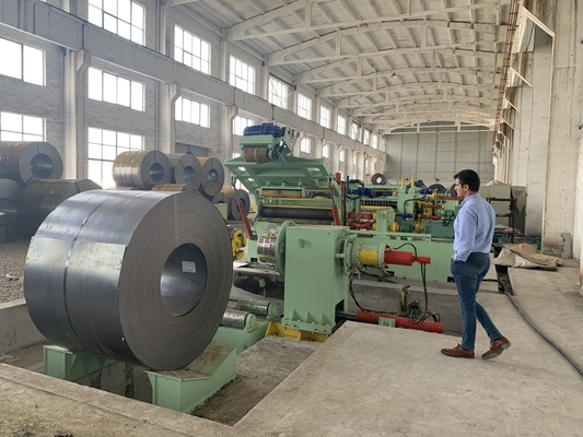 MA-(1 ~ 6) × 1600mm Linia do cięcia wzdłużnego cewki stalowej z cewką 132KW maks. Prędkość cięcia 30T 60-100M / min