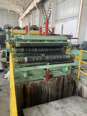 MA-(1 ~ 6) × 1600mm Linia do cięcia wzdłużnego cewki stalowej z cewką 132KW maks. Prędkość cięcia 30T 60-100M / min
