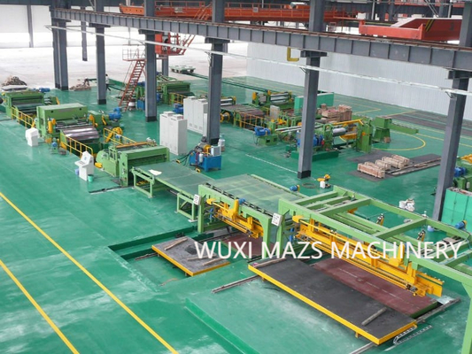 MA 4X1800mm Automatyzacja do cięcia stali nierdzewnej – Linie czernienia na długość z wysoką precyzją