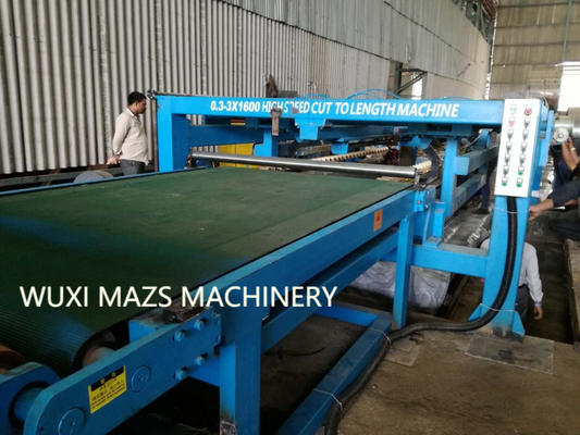 Automatyzacja dla blachy ze stali nierdzewnej Linia maszyn do cięcia na wymiar z precyzyjną maszyną MA 3X1600mm