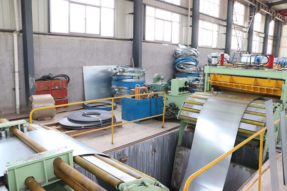 Maszyna do cięcia wzdłużnego taśmy stalowej Cr12 Blade z cewką o twardości HRC58-62 OD do 1500 mm
