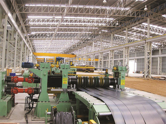 Maszyna do cięcia wzdłużnego cewki stalowej 3-12 mm, maszyna do cięcia o wysokiej precyzji 350KW