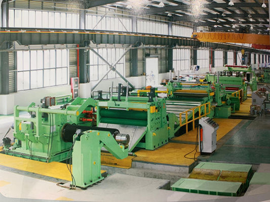 Maszyna do cięcia wzdłużnego taśmy metalowej OEM 1-6 mm 1500 mm 70 m / min