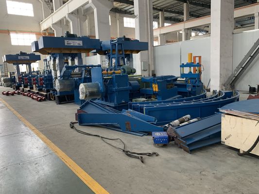 AGC Press Down Dwa stojaki Q215 Stalowa walcarka na zimno
