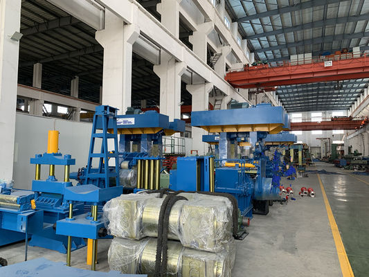 AGC Press Down Dwa stojaki Q215 Stalowa walcarka na zimno