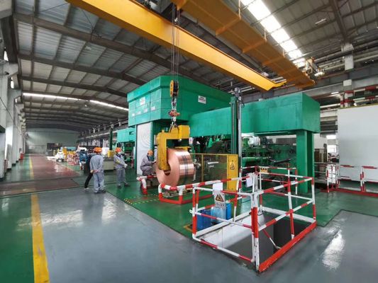High Speed ​​​​Four Stand 800mm Ciągła linia do walcowania na zimno używana do produkcji rur Q195, Q215, Q235